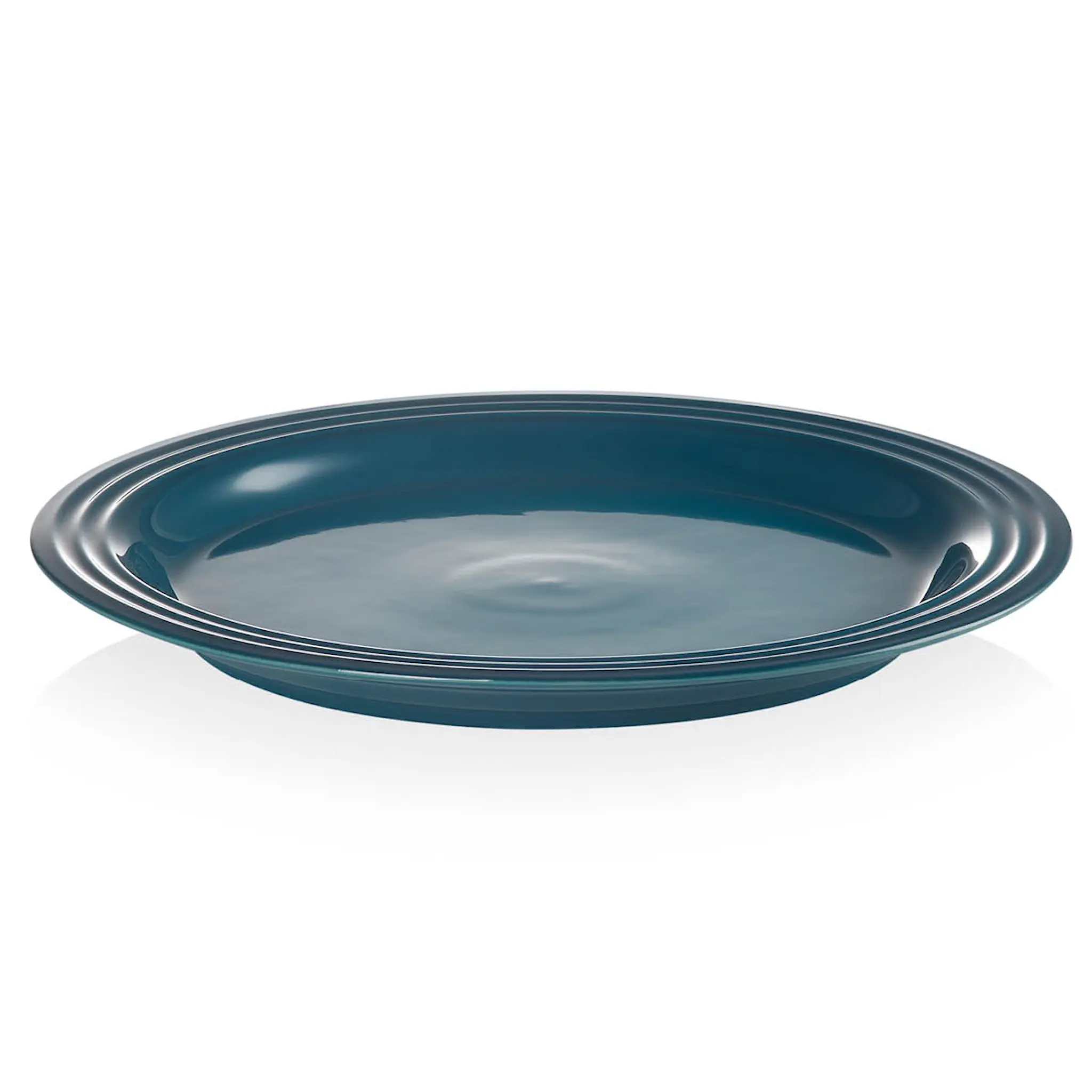 Le Creuset Signature tallrik 27 cm deep teal