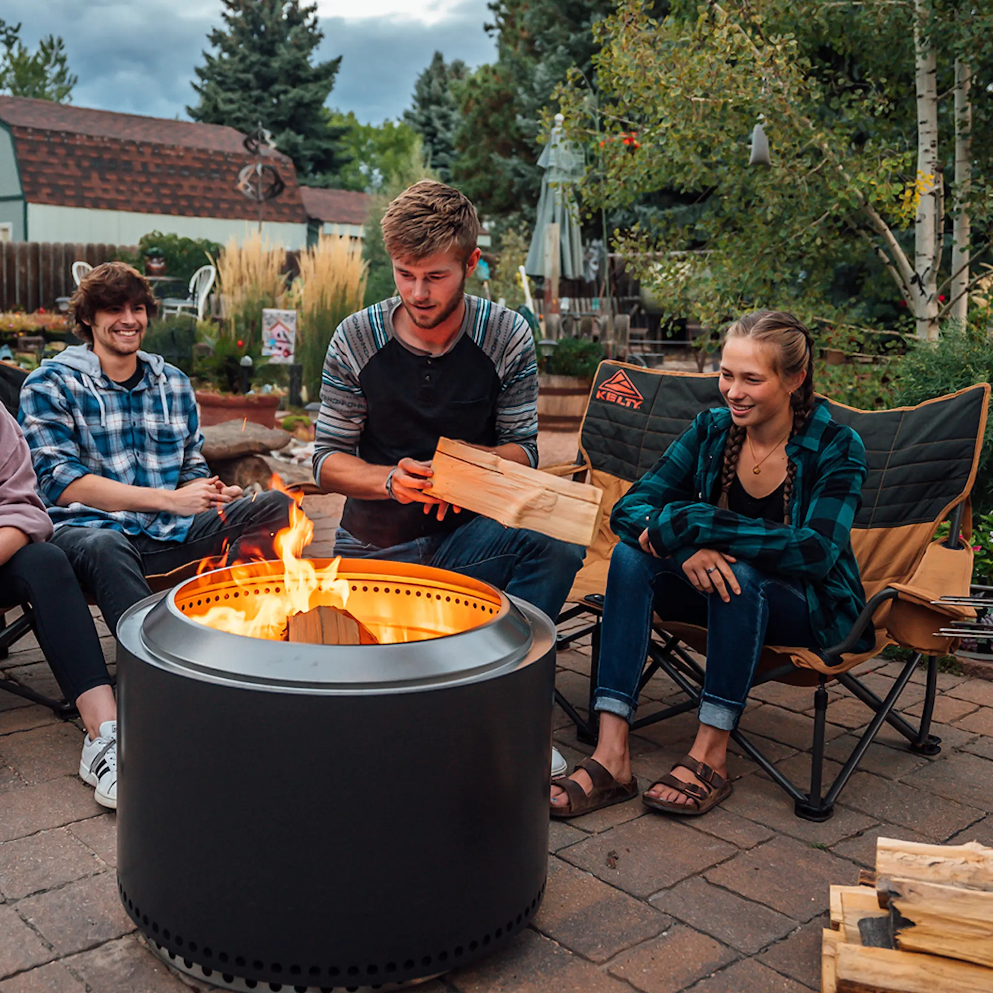 Solo Stove Yukon + stand 2.0 rökfri eldstad 68,5x50,5 cm ash