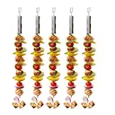 BBQ grillspett 45,2 cm 5-pack stål