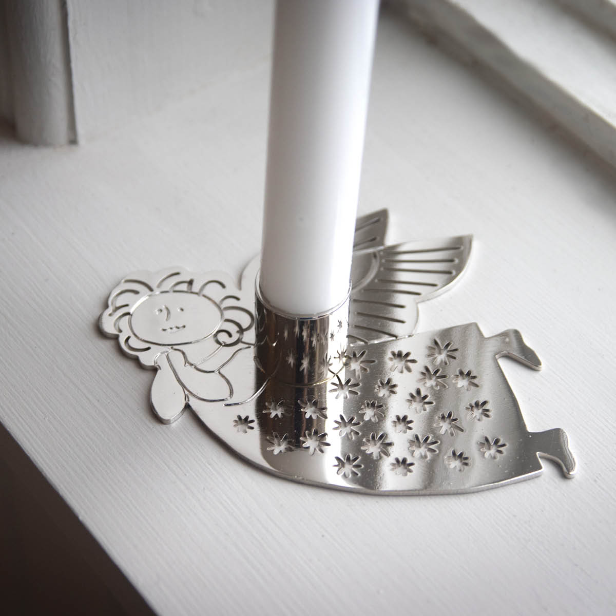 Pluto Lisa Larson ljusstake 11 cm Hanna/Ängel