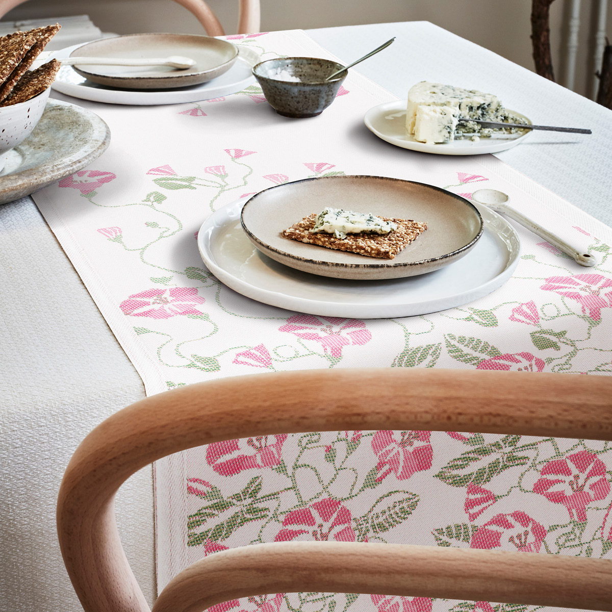 Ekelund Åkervinda Kaitaliina 35x120 cm Vaaleanpunainen