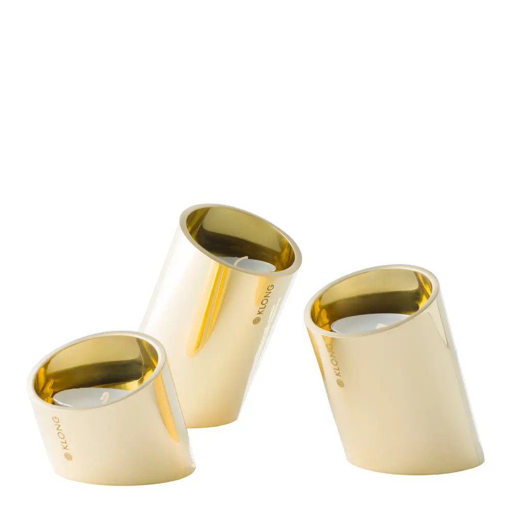 Tipp Kynttilänjalka 3 osaa Messinki