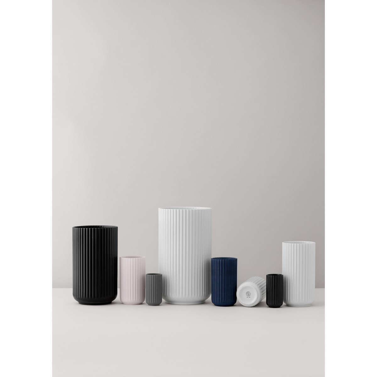 Lyngby Porcelæn Vase 31 svart