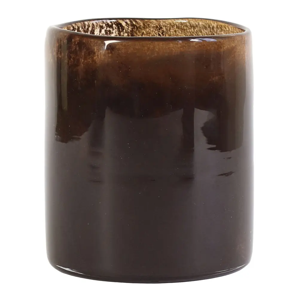 Lyrik Kynttilälyhty 12x14 cm Dark Brown