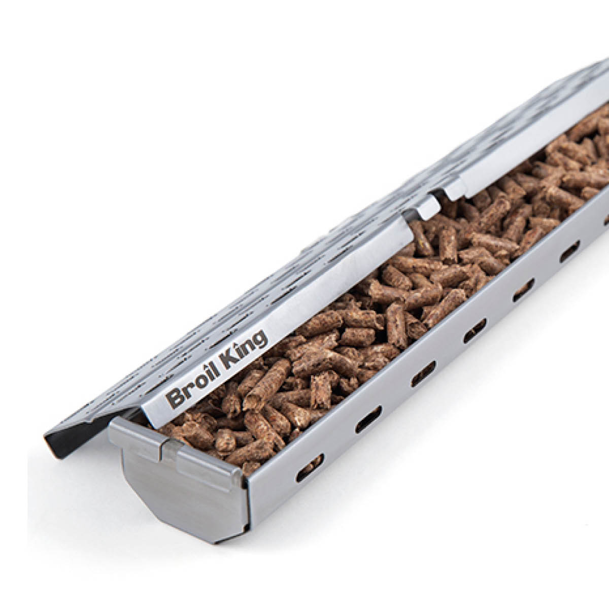 Broil King Savustuslaatikko pelleteille 7x35 cm Teräs