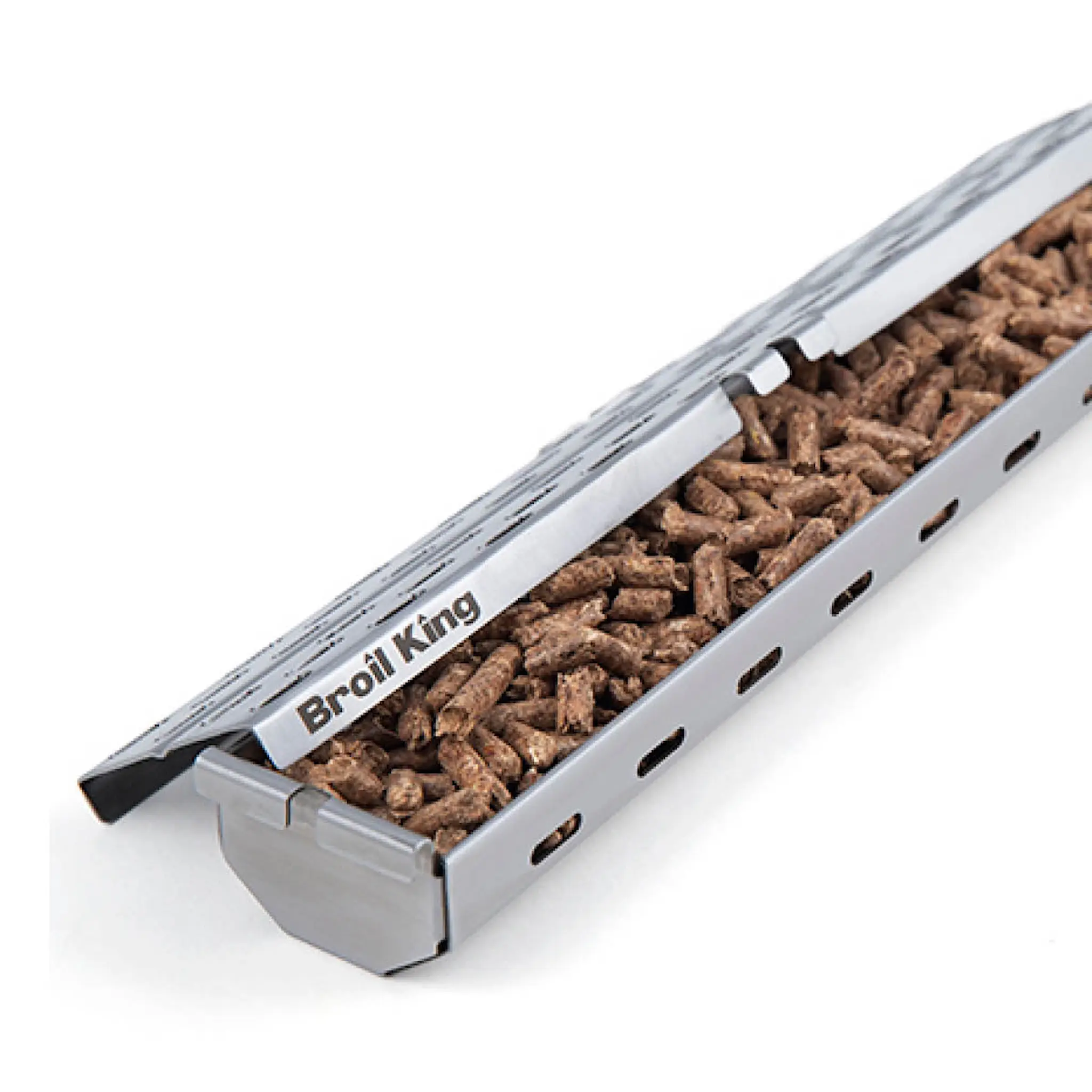 Broil King Savustuslaatikko pelleteille 7x35 cm Teräs
