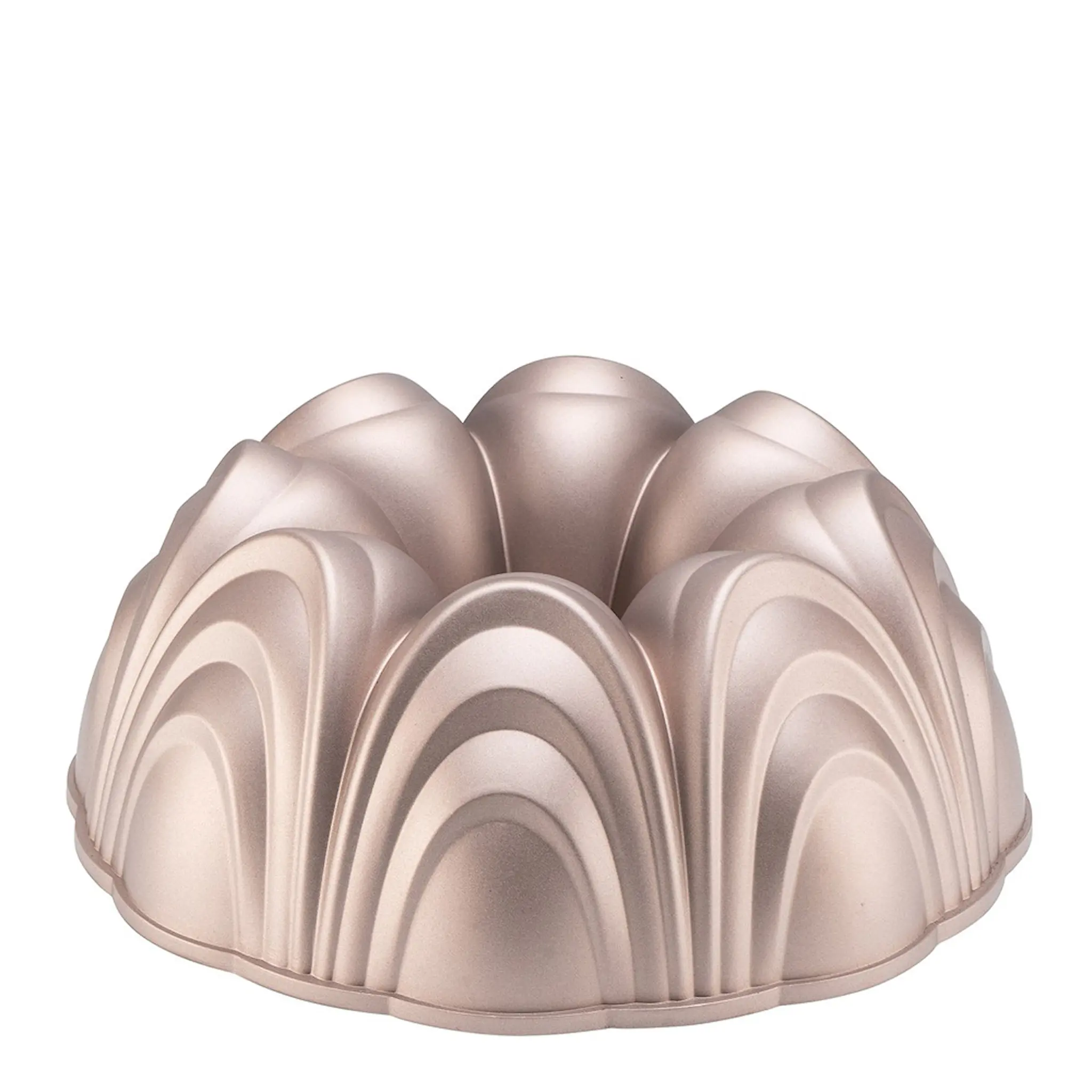 Heirol Premium sockerkaksform regnbåge 25 cm 2,4 L roséguld