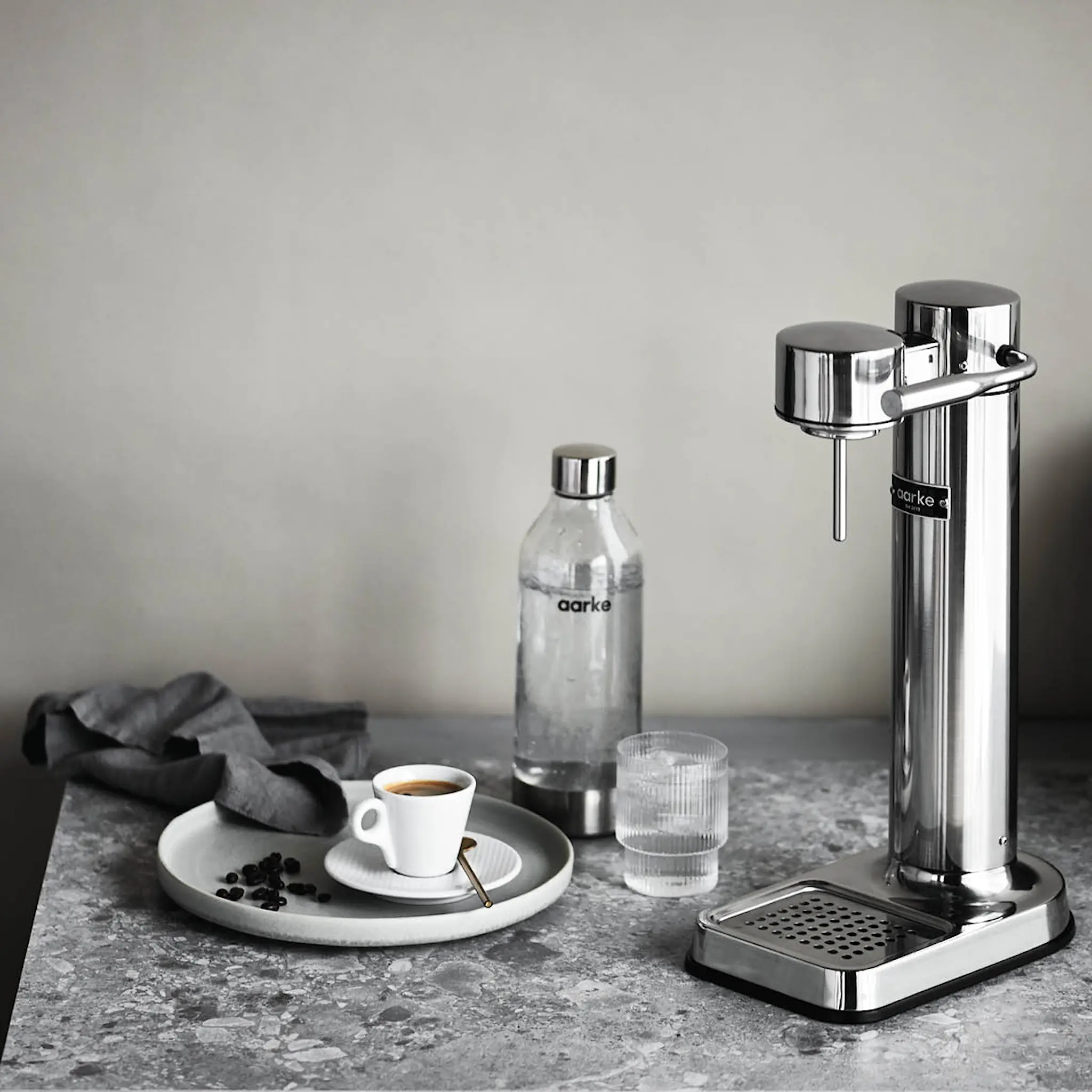 Aarke Aarke Carbonator 3 Hiilihapotuslaite Kiillotettu teräs