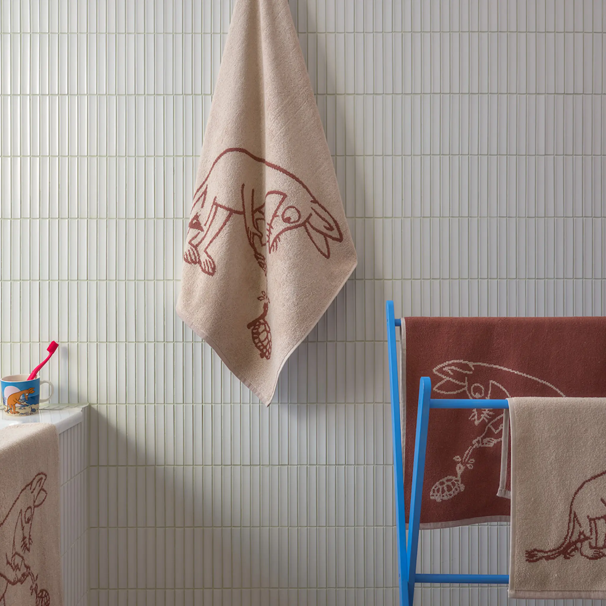 Moomin Arabia Mumin handduk 50x70 cm sniff