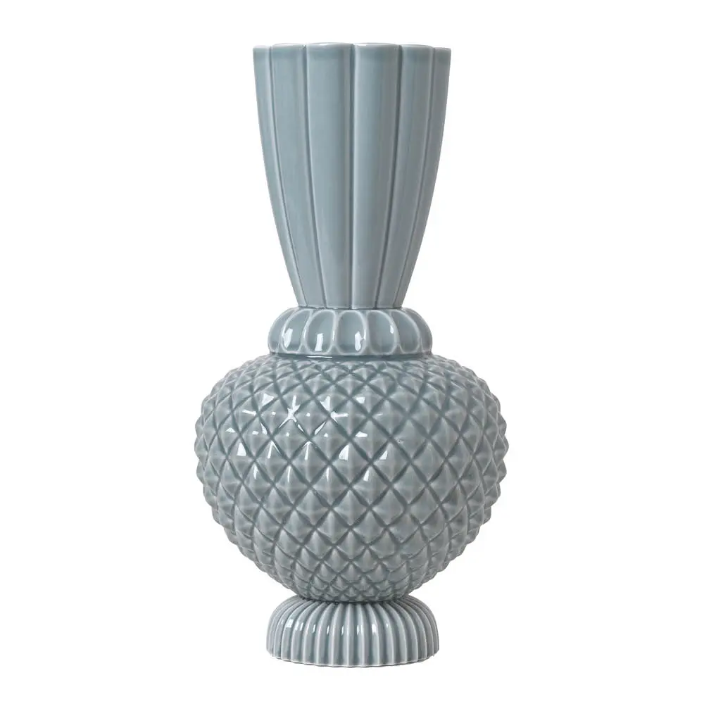 Samsurium Jumbobell Maljakko 32,5 cm Siniharmaa