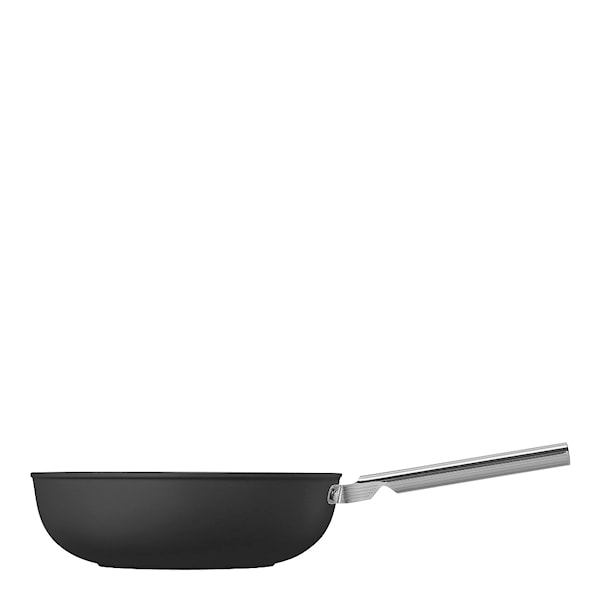 Smeg Wokpanna 30 cm Svart