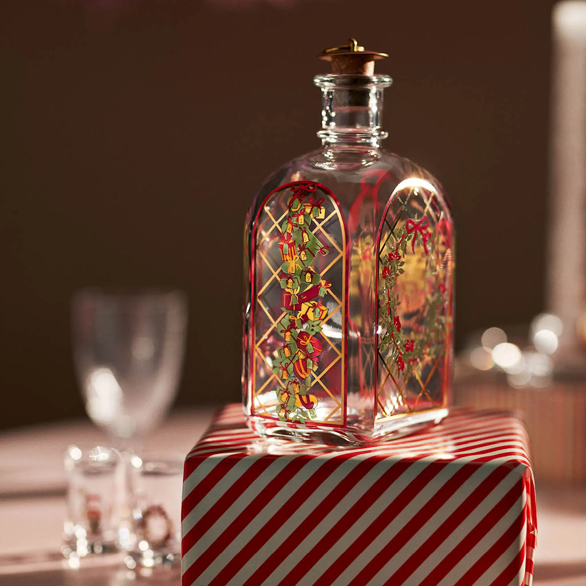 Holmegaard Jul glasflaska 2025 73 cl