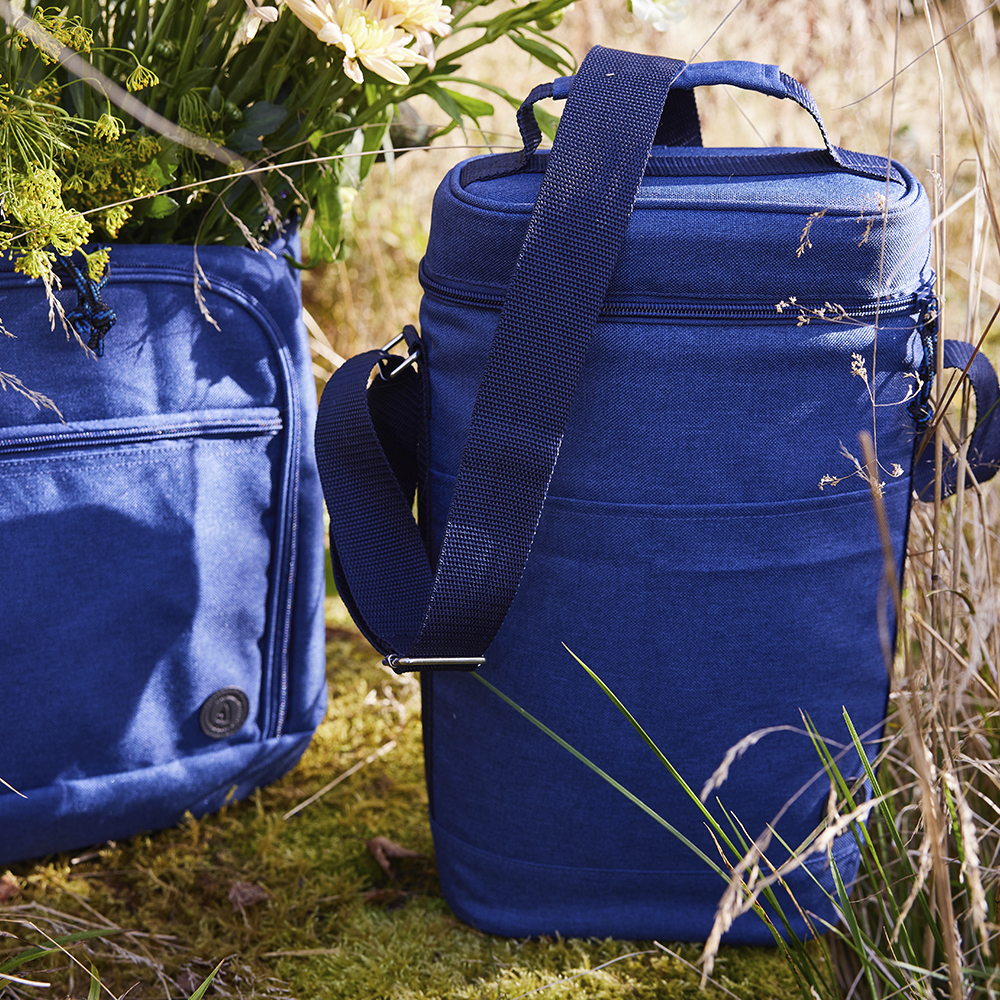 Sagaform City kjølebag høy 24x11x35 cm 9L blå