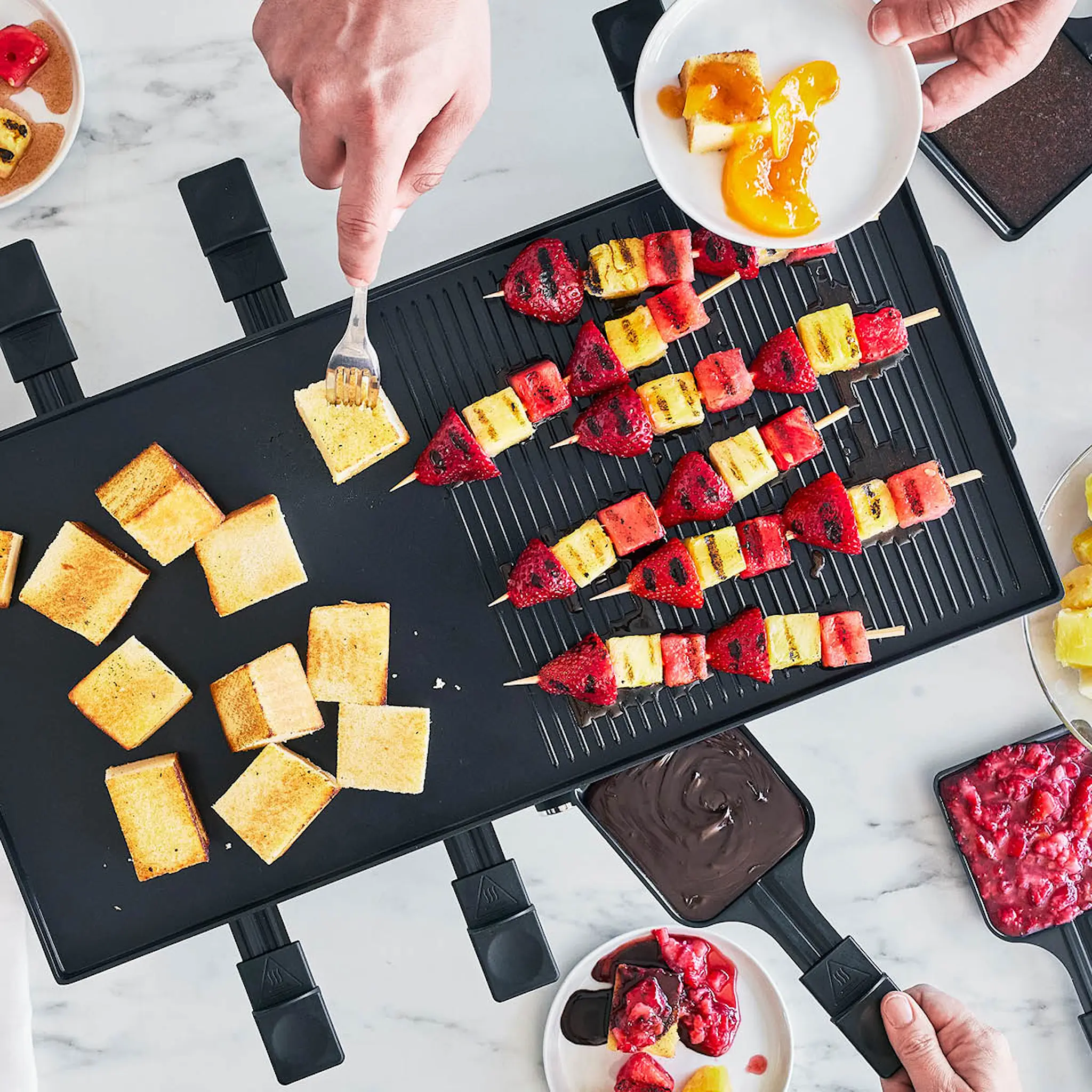 GreenPan Bistro gourmet-raclette-grilli