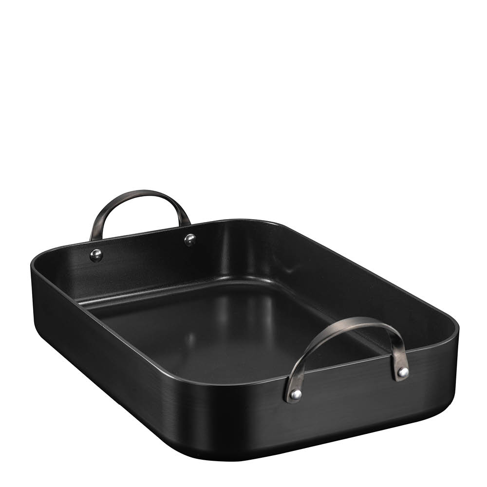 Modern House Black Elegant keramisk ugnsform 39,5x27,5 cm svart