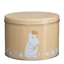 Mumin stapelbar plåtburk 1,5 L Snorkfröken gul