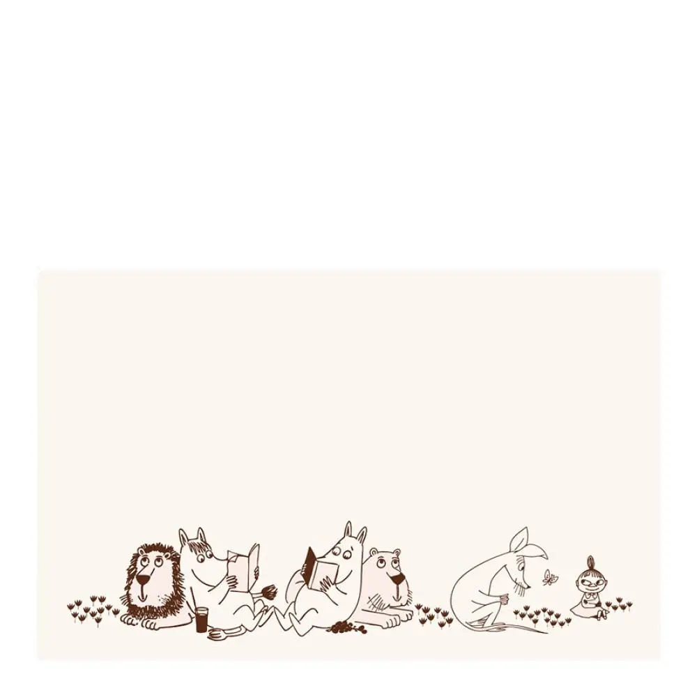 Moomin for Pets silikonmatte 48x30 cm beige
