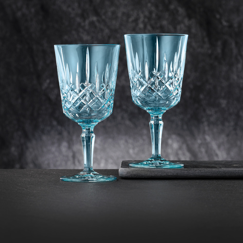 Nachtmann Noblesse Cocktail- / Viinilasi 35,5 cl 2 kpl Aqua