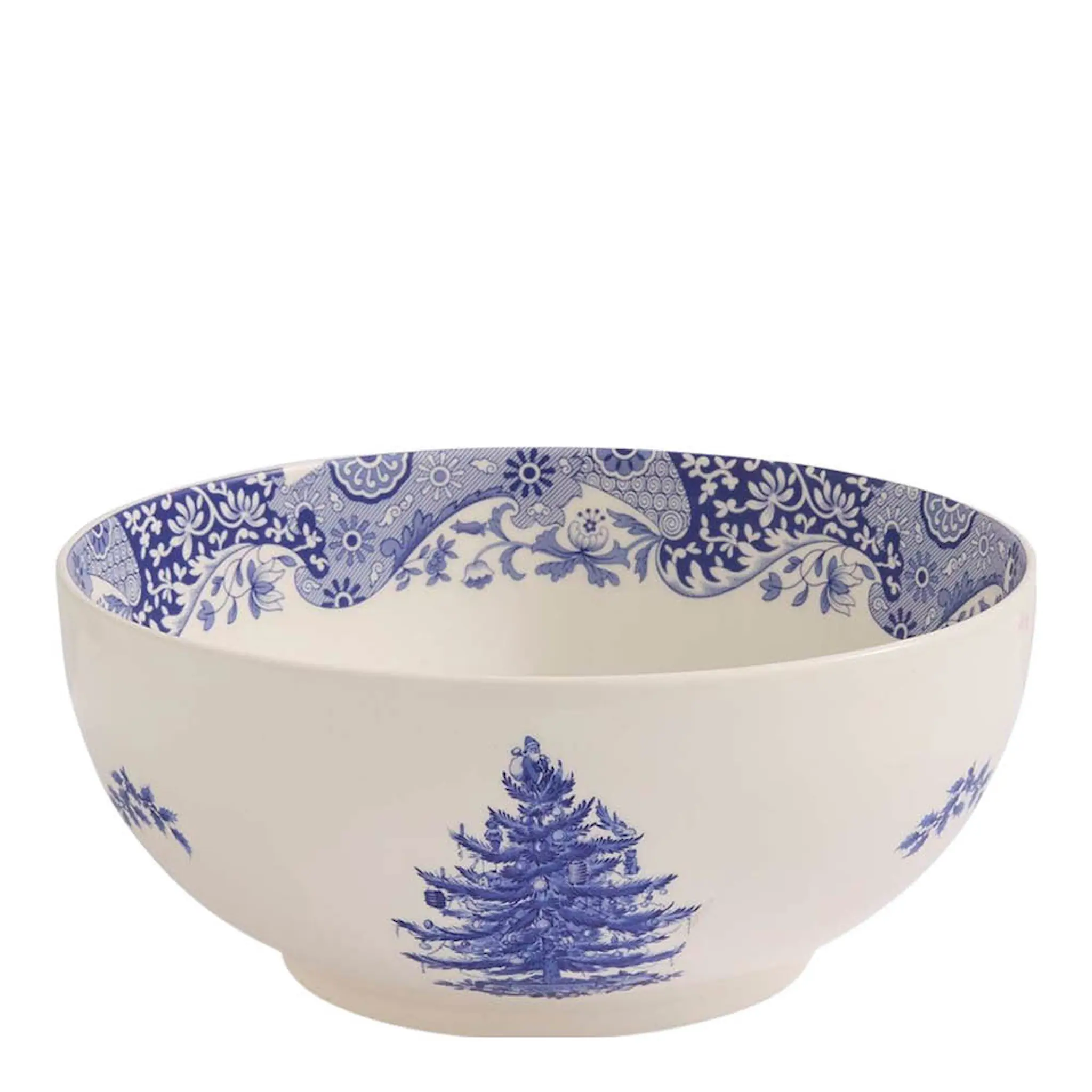 Spode Blue Italian Christmas Tree kulho 27,5 cm sininen/valkoinen