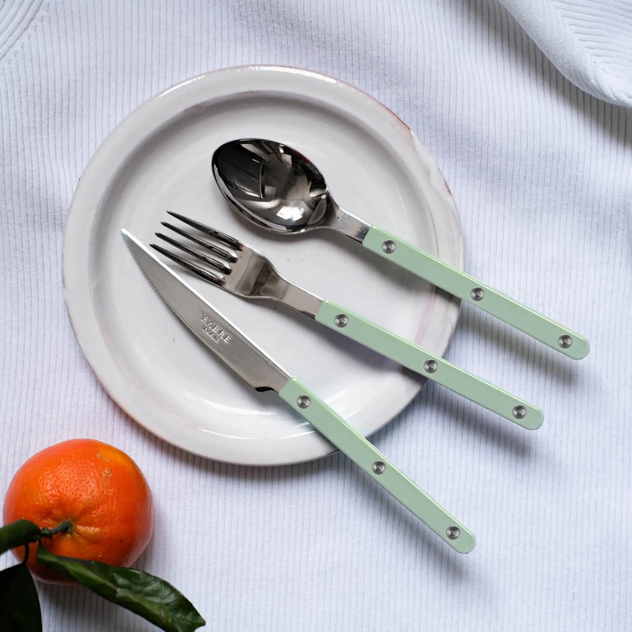 Sabre Bistrot ruokailuvälinesarja 24 kpl Asparagus