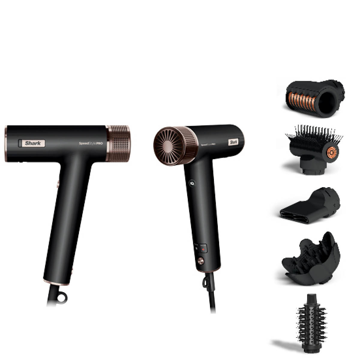 Shark Beauty SpeedStyle Pro 5-i-1 hårfön med hög hastighet HD752EU black