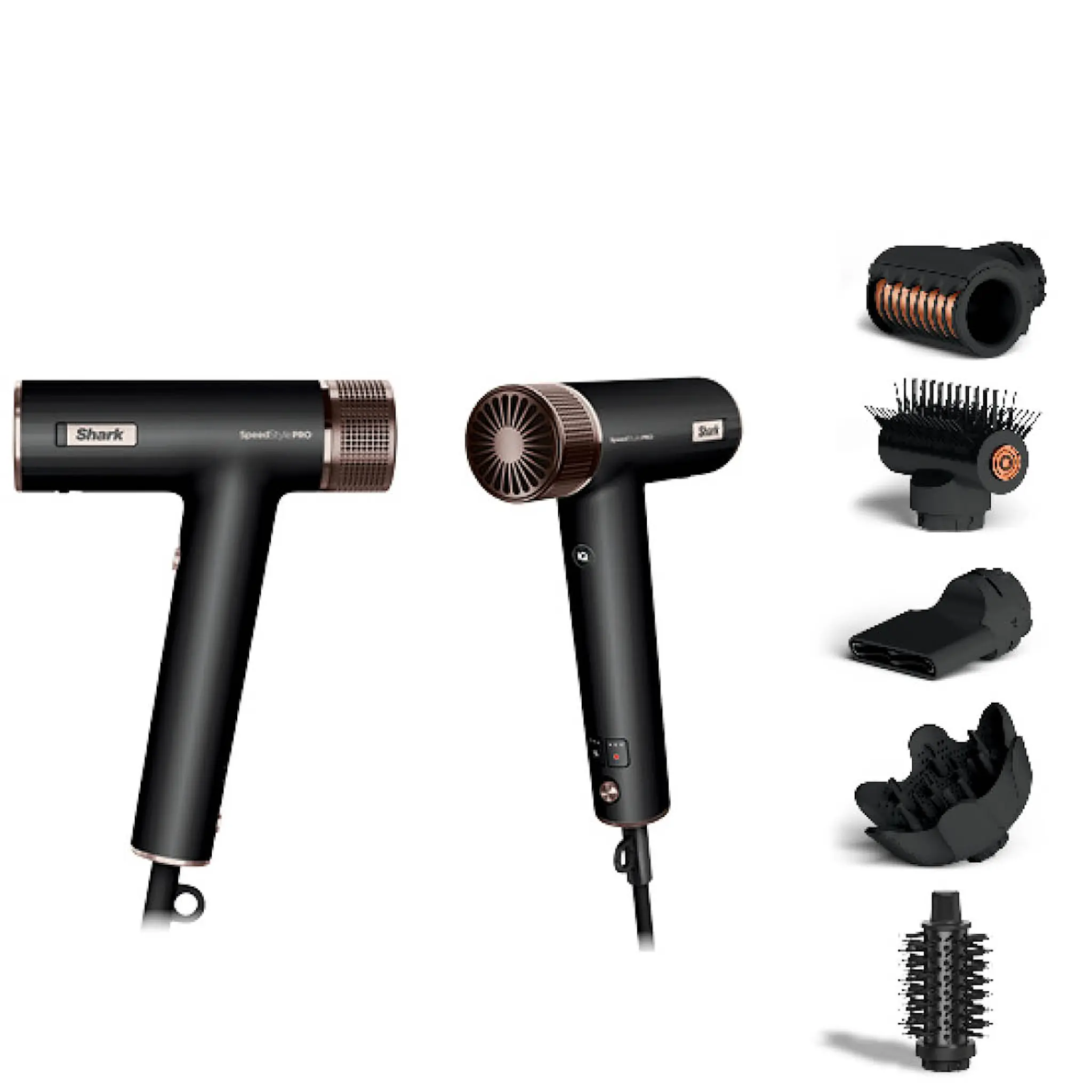 Shark Beauty SpeedStyle Pro 5-i-1 hårfön med hög hastighet HD752EU black