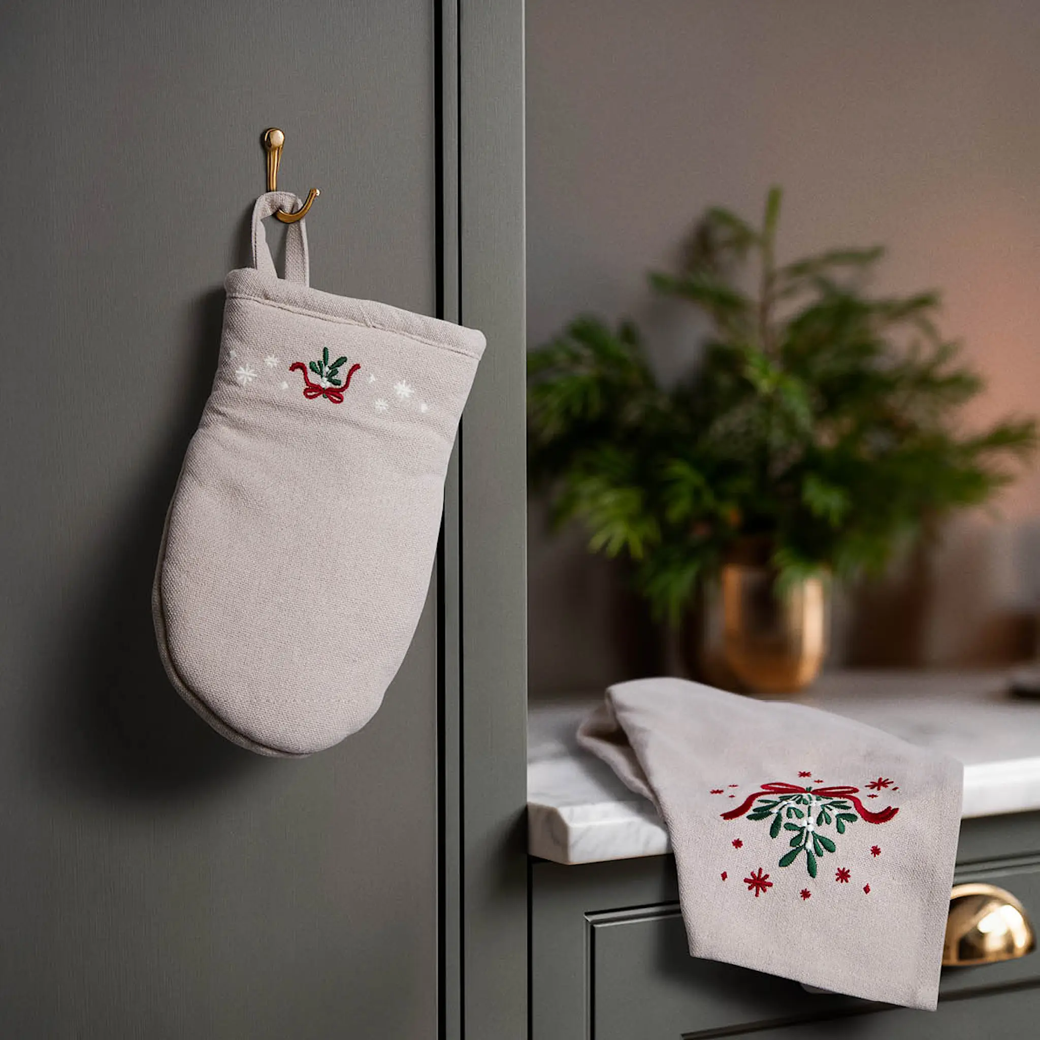 Juna Christmas Fable grytvante 16x25 cm sand