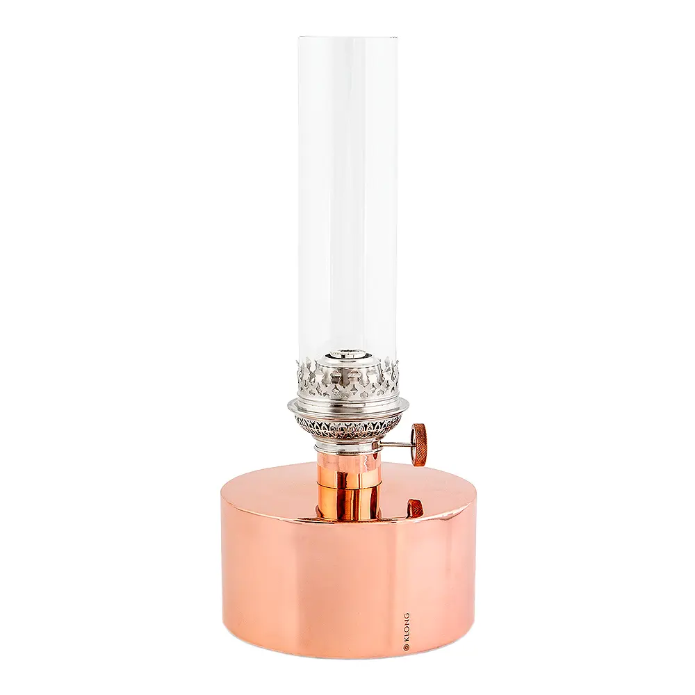 Patina Öljylamppu Iso Kupari