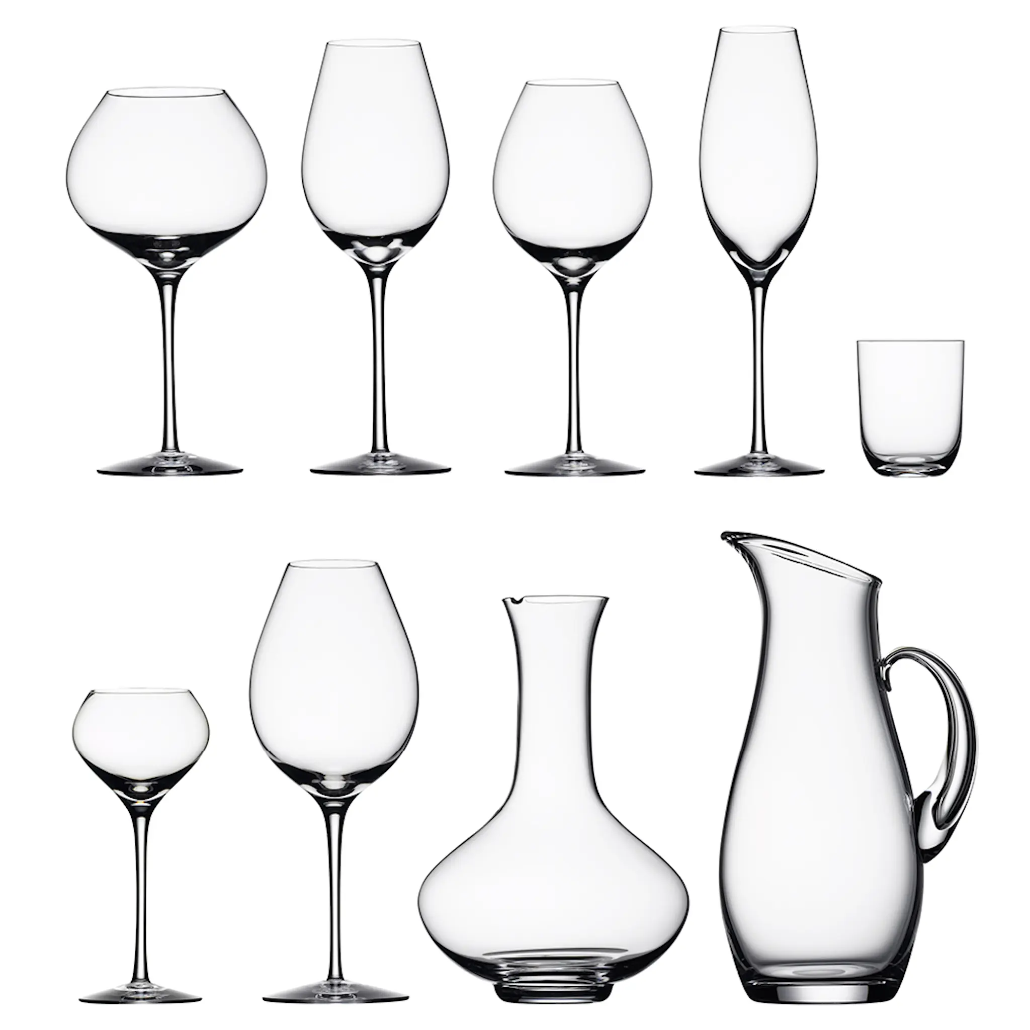 Orrefors Difference Sparkling Champagneglas 32 cl 2-pack