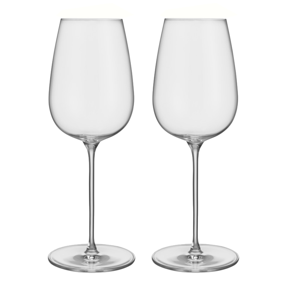 Orrefors - Orrefors x Björn Frantzén Valkoviinilasi 44 cl 2 kpl
