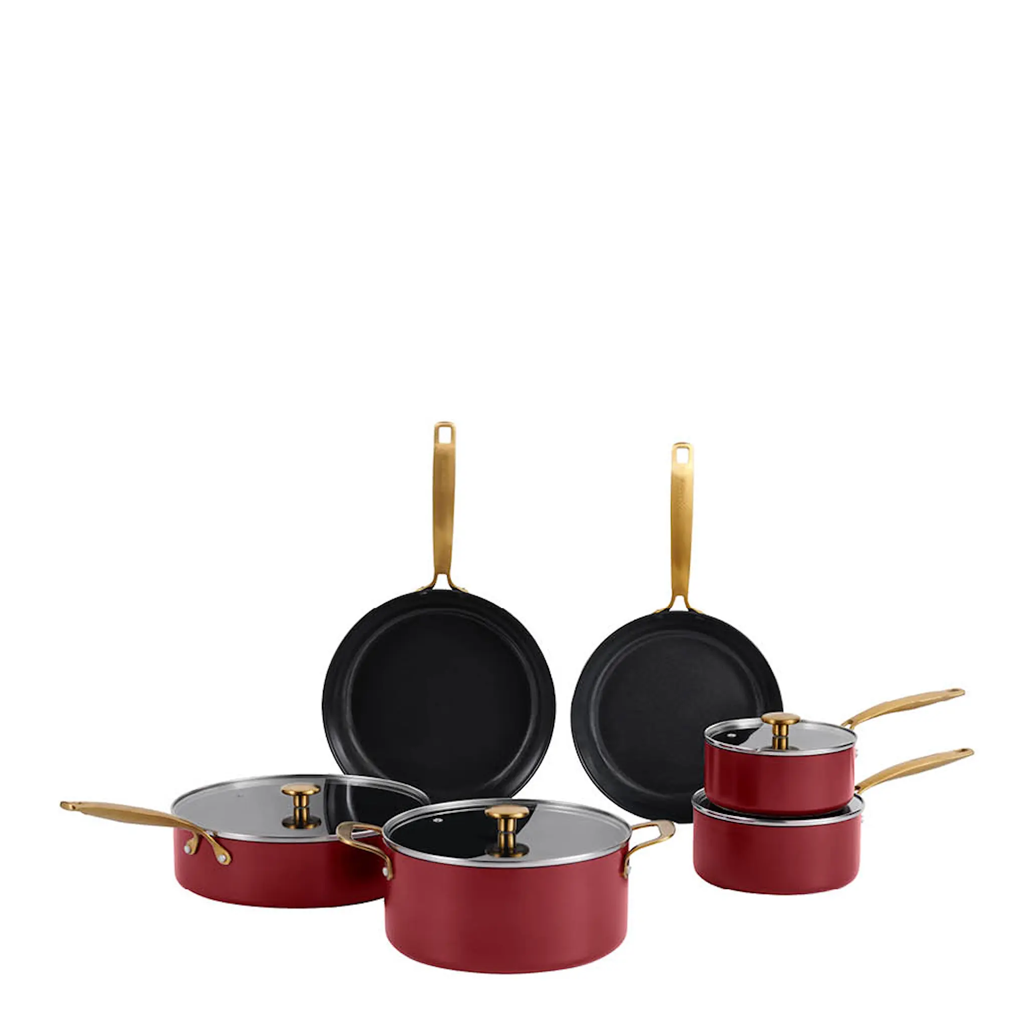 Combekk Element Kattila- ja pannusetti 10 osaa Bordeaux