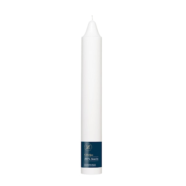 Gilleljus med klocktopp 35 cm vit