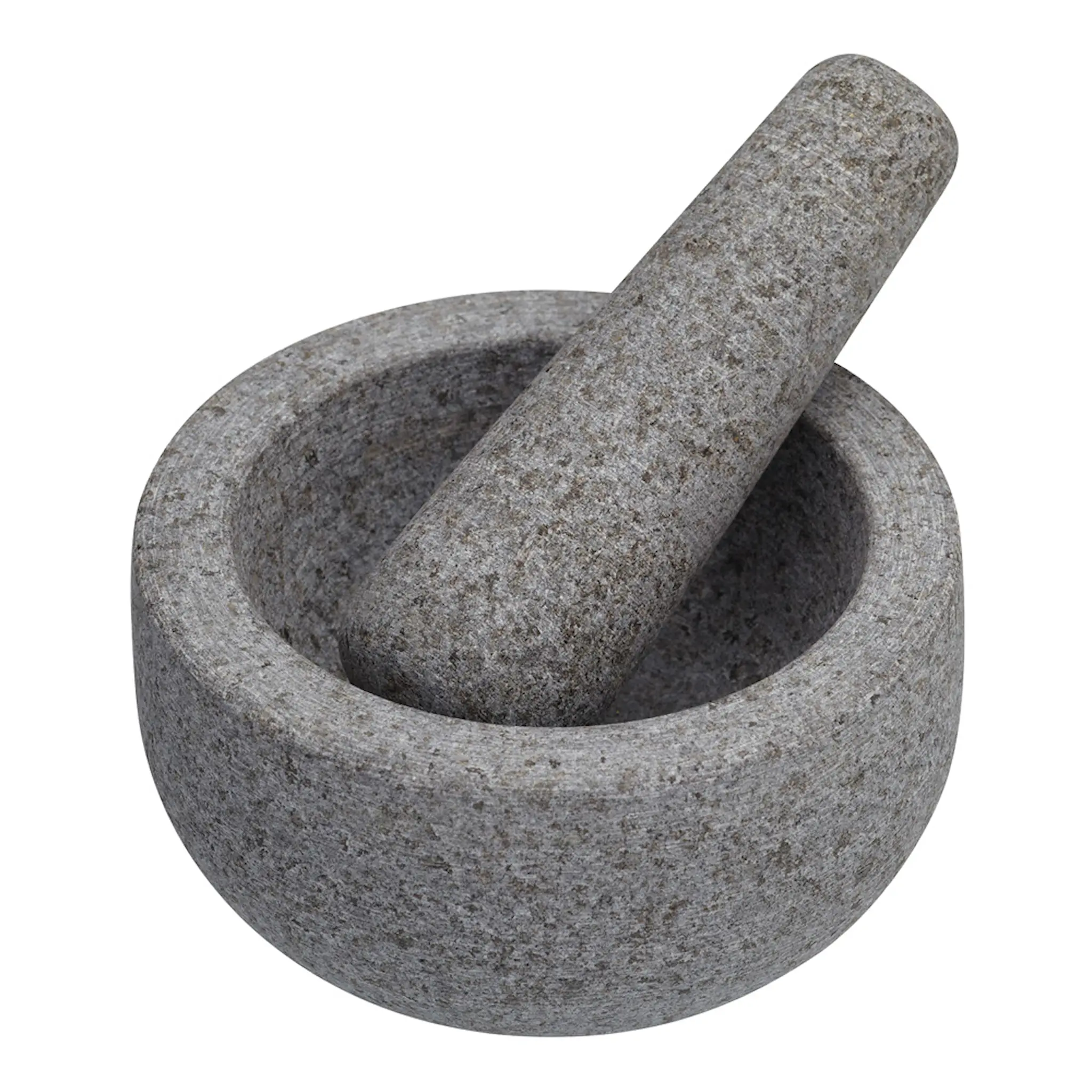 Kitchen Craft Morter og morterstøter 12 cm granitt grå