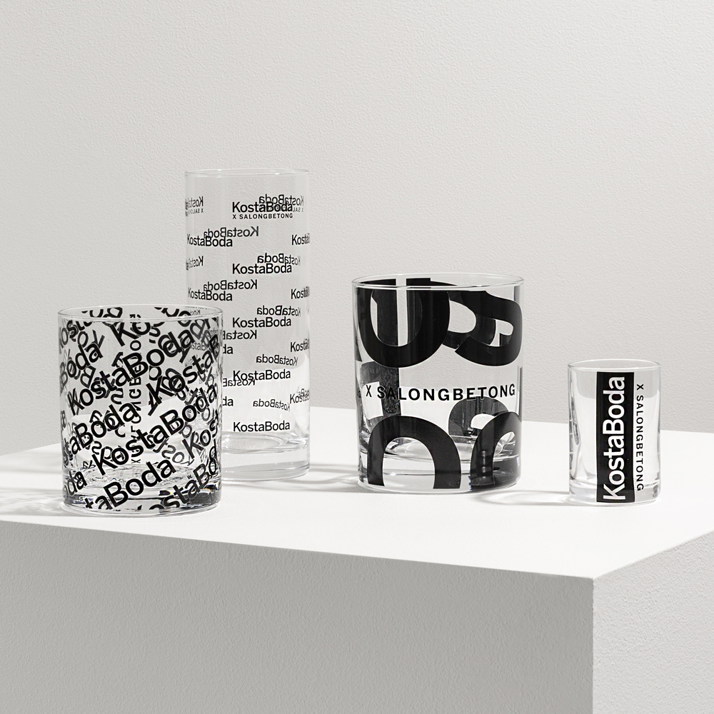 Kosta Boda Salong Betong Whiskyglas 28 CL 2-pack