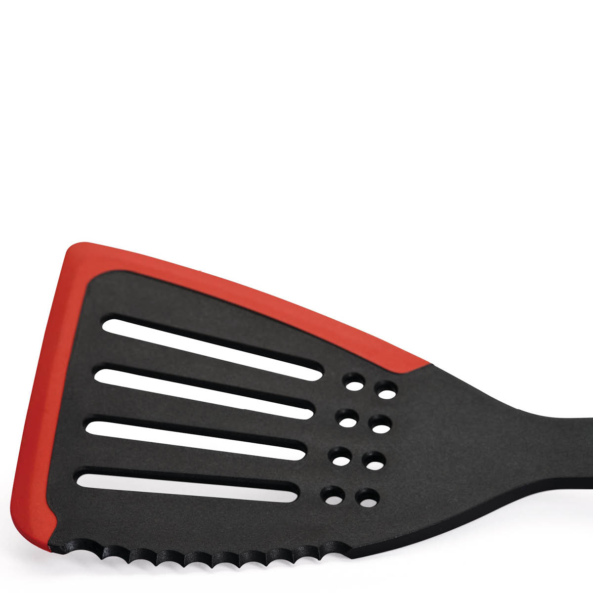 Woll Cook It Jumbo stekspade 35 cm svart/röd