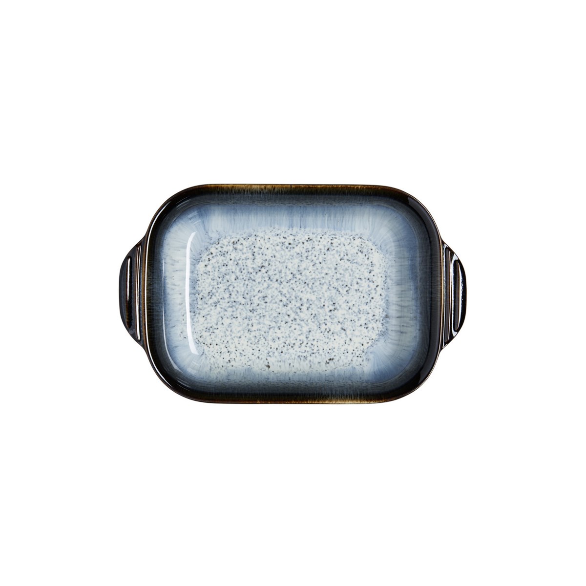 Denby Halo rektangulär ugnsform liten grå/svart