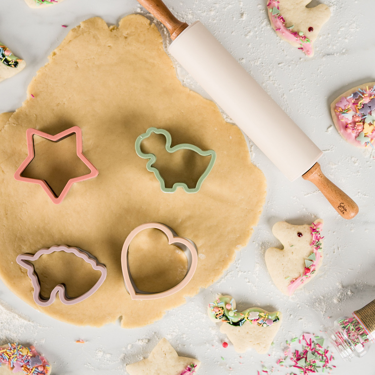 Modern House Chic Kids bakesett 5 deler multi