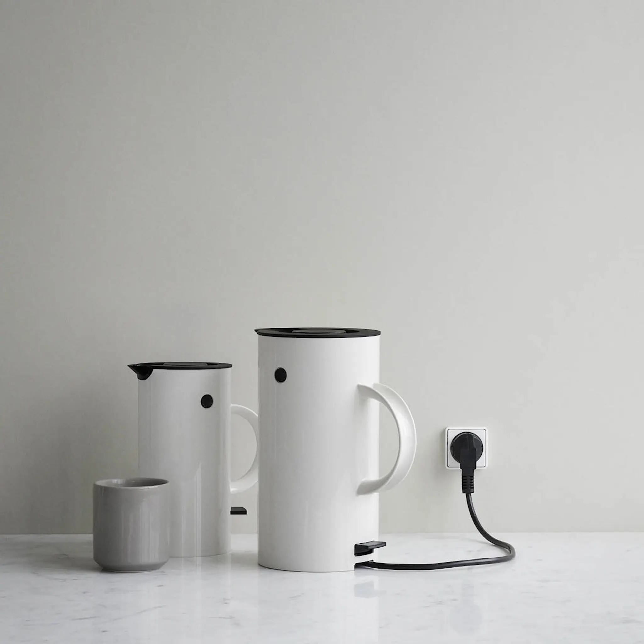 Stelton EM77 mini vannkoker 0,5L hvit
