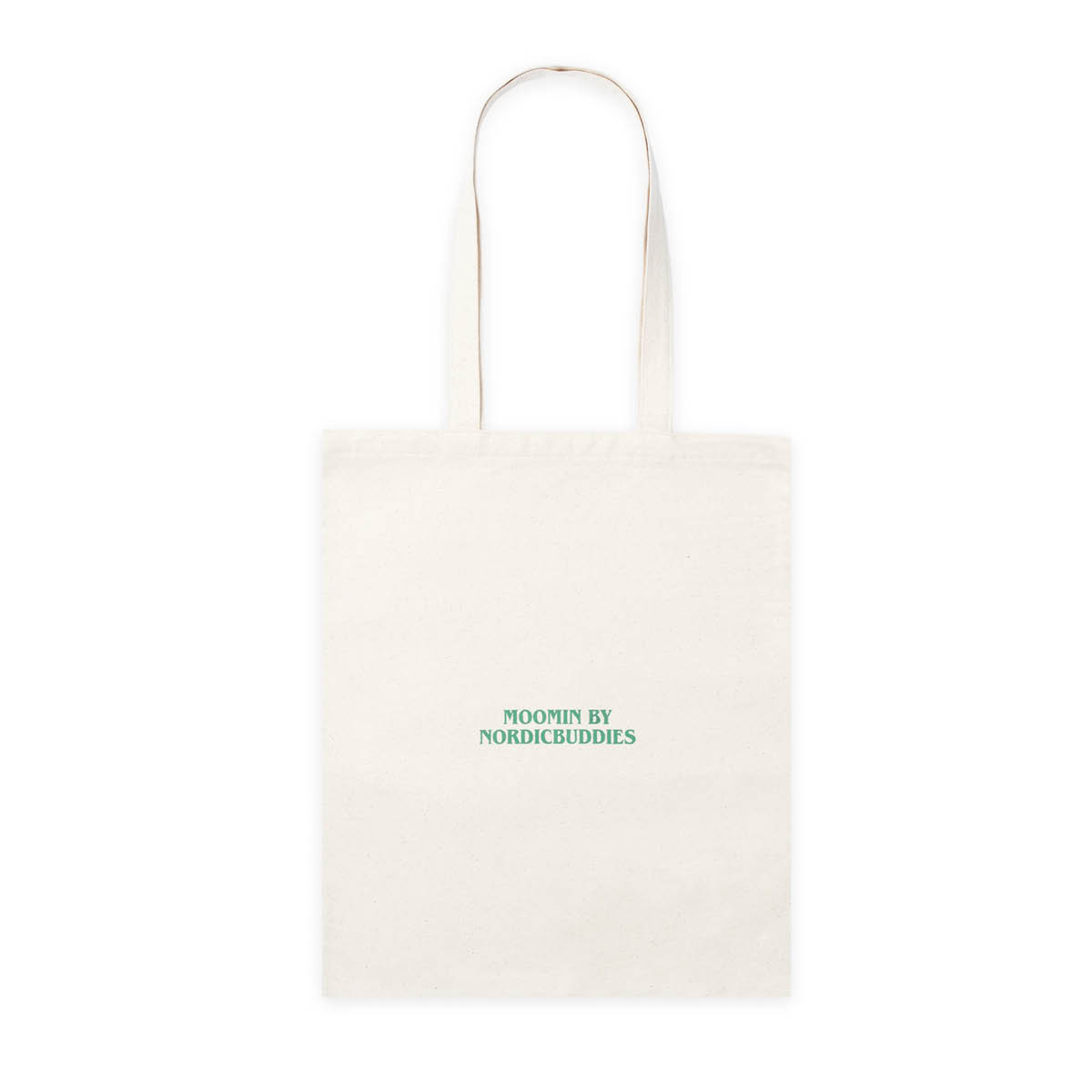 Nordicbuddies Mumin tygpåse 38,5x42 cm Snusmumriken beige