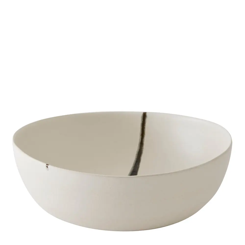 Toledo Salaattikulho 28 cm Valkoinen/Musta/vihreä