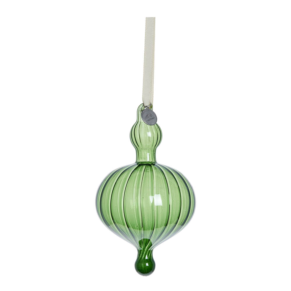 Lene Bjerre - Glosille Joulupallo 14,5 cm Vihreä