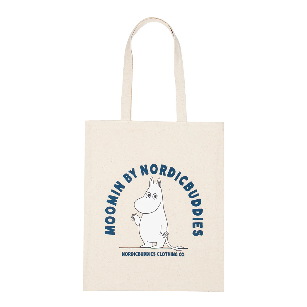 Nordicbuddies - Muumi Kangaskassi Muumipeikko Beige