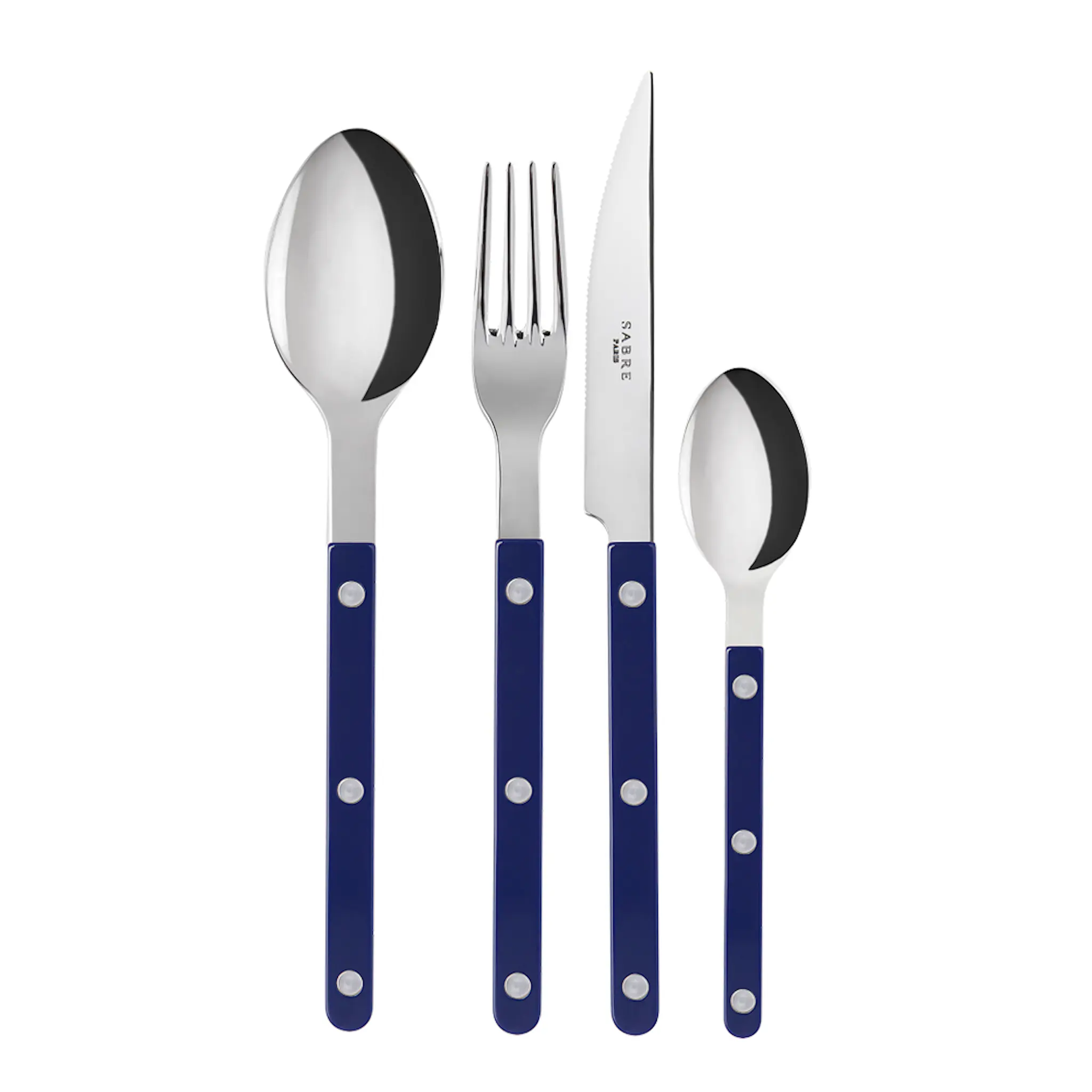 Sabre Bistrot Bestickset 4 delar Marinblå