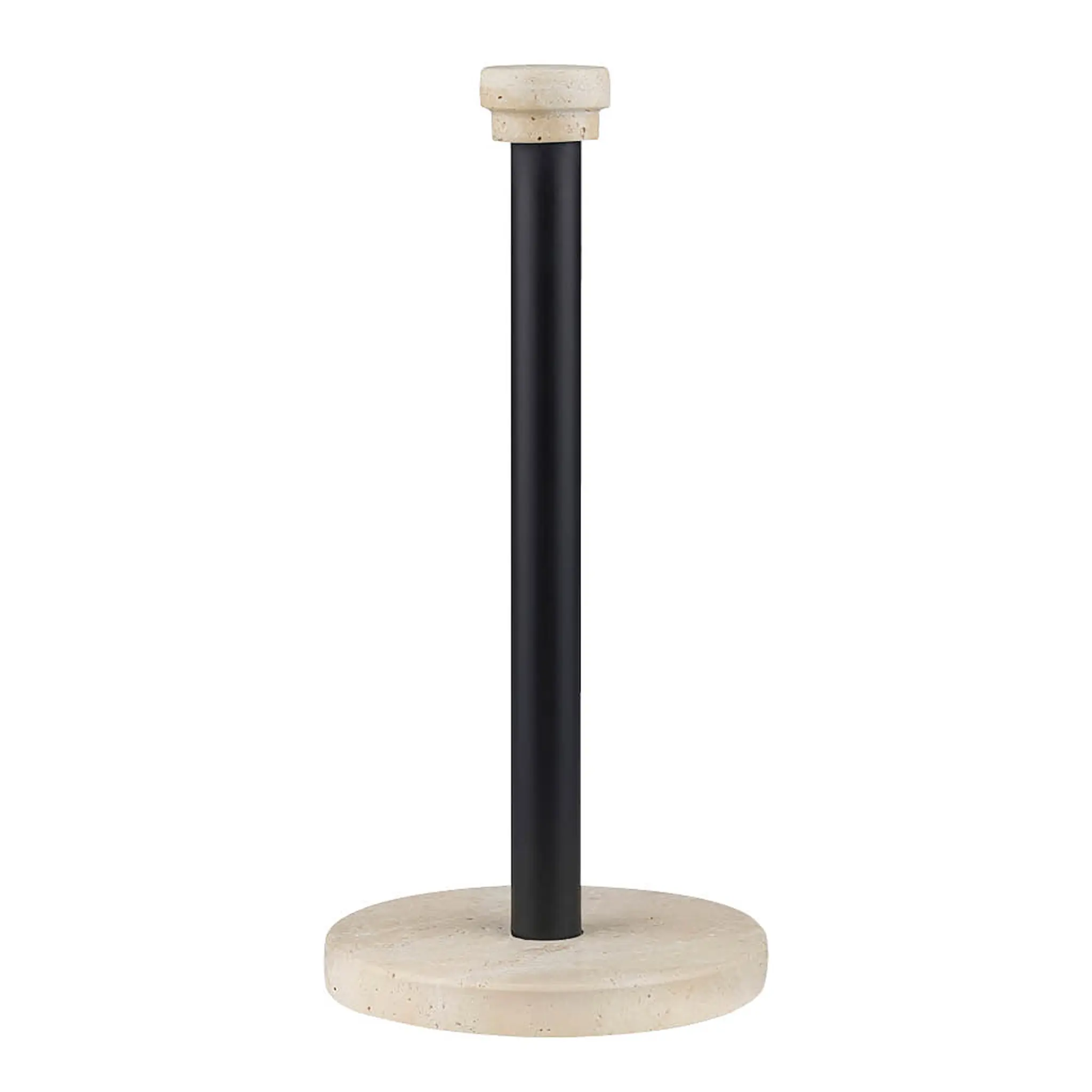 Mette Ditmer Travertine kjøkkenrullholder 26 cm lin