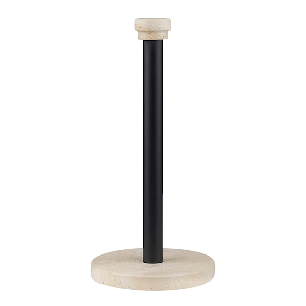 Travertine hushållspappershållare 26 cm lin