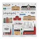 Stockholm City Servett 33x33 cm 20 St Multi