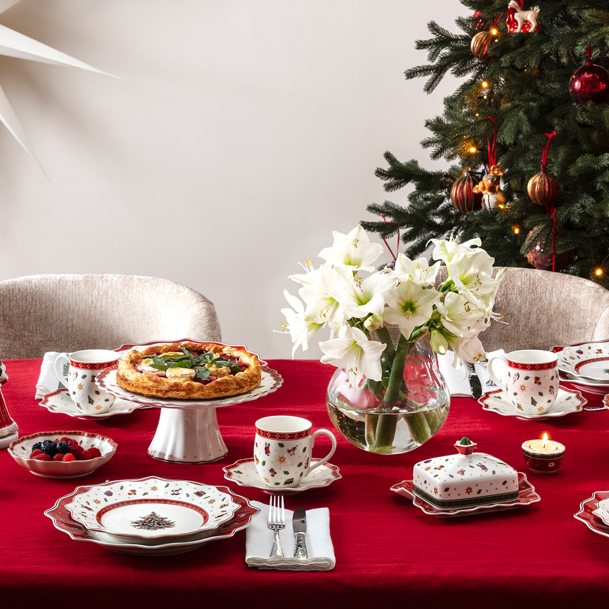 Villeroy & Boch Toy's Delight tallrik 24 cm vit