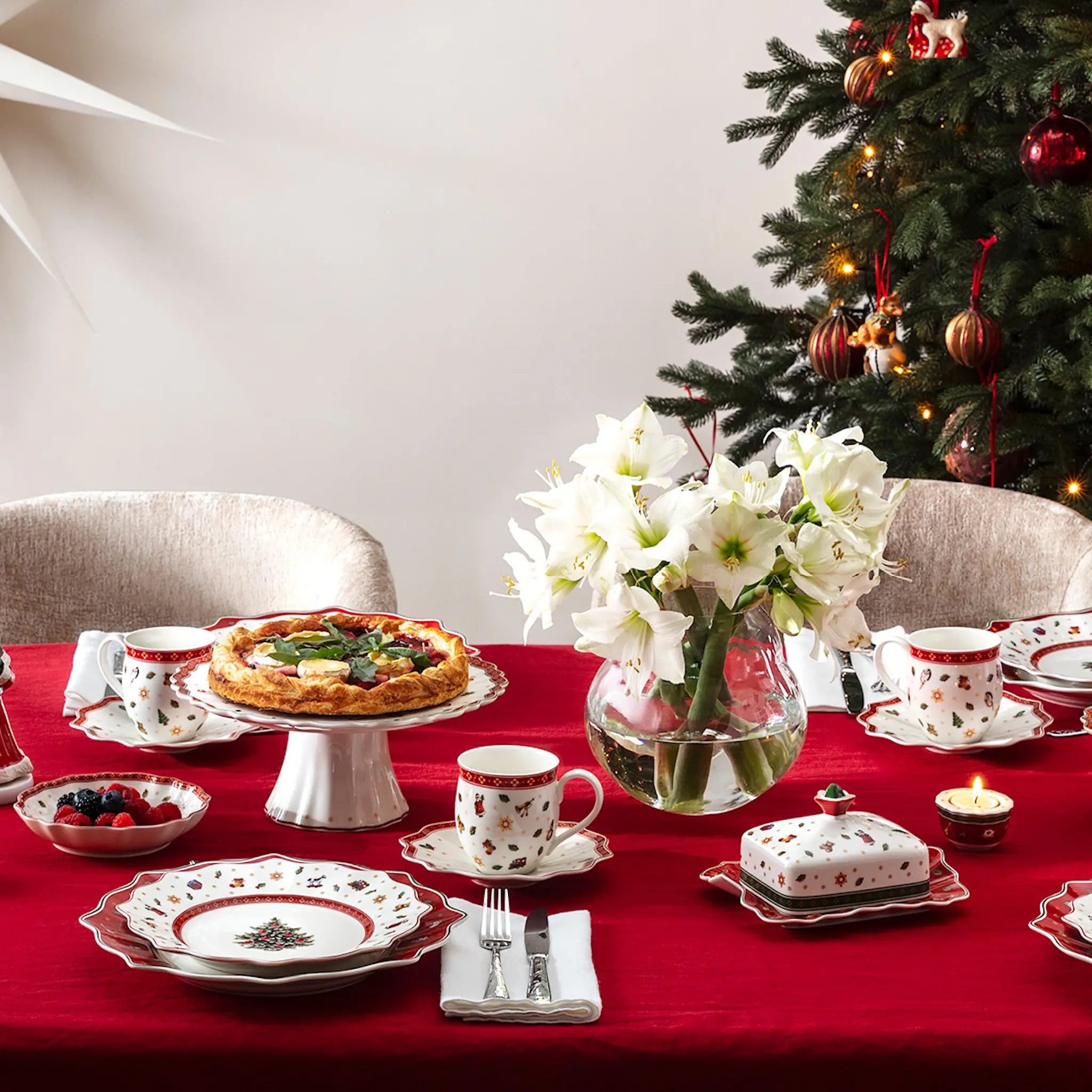 Villeroy & Boch Toy's Delight tallrik 24 cm vit