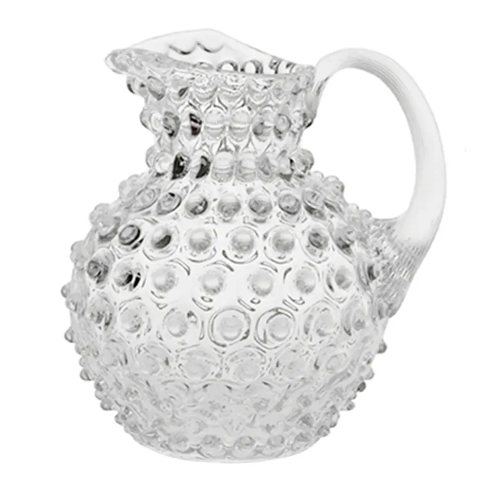 Hobnail karaffel 1L crystal 18 cm