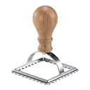 Pasta La Vista raviolistämpel fyrkantig 7x7 cm natur/blank